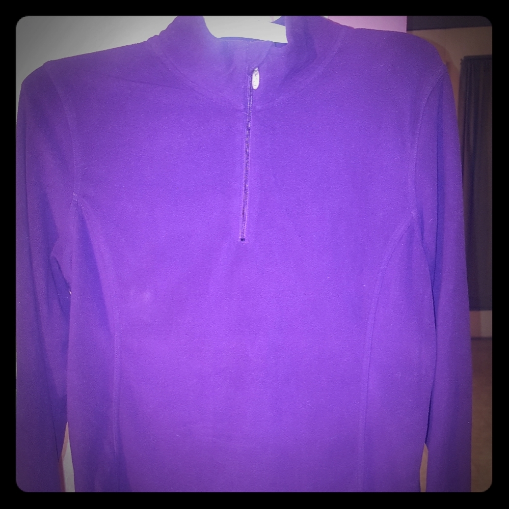 Purple Champion Fleece Top